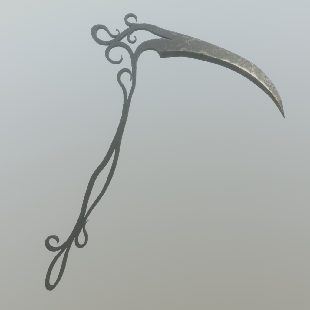 3Dモデル「大鎌9」