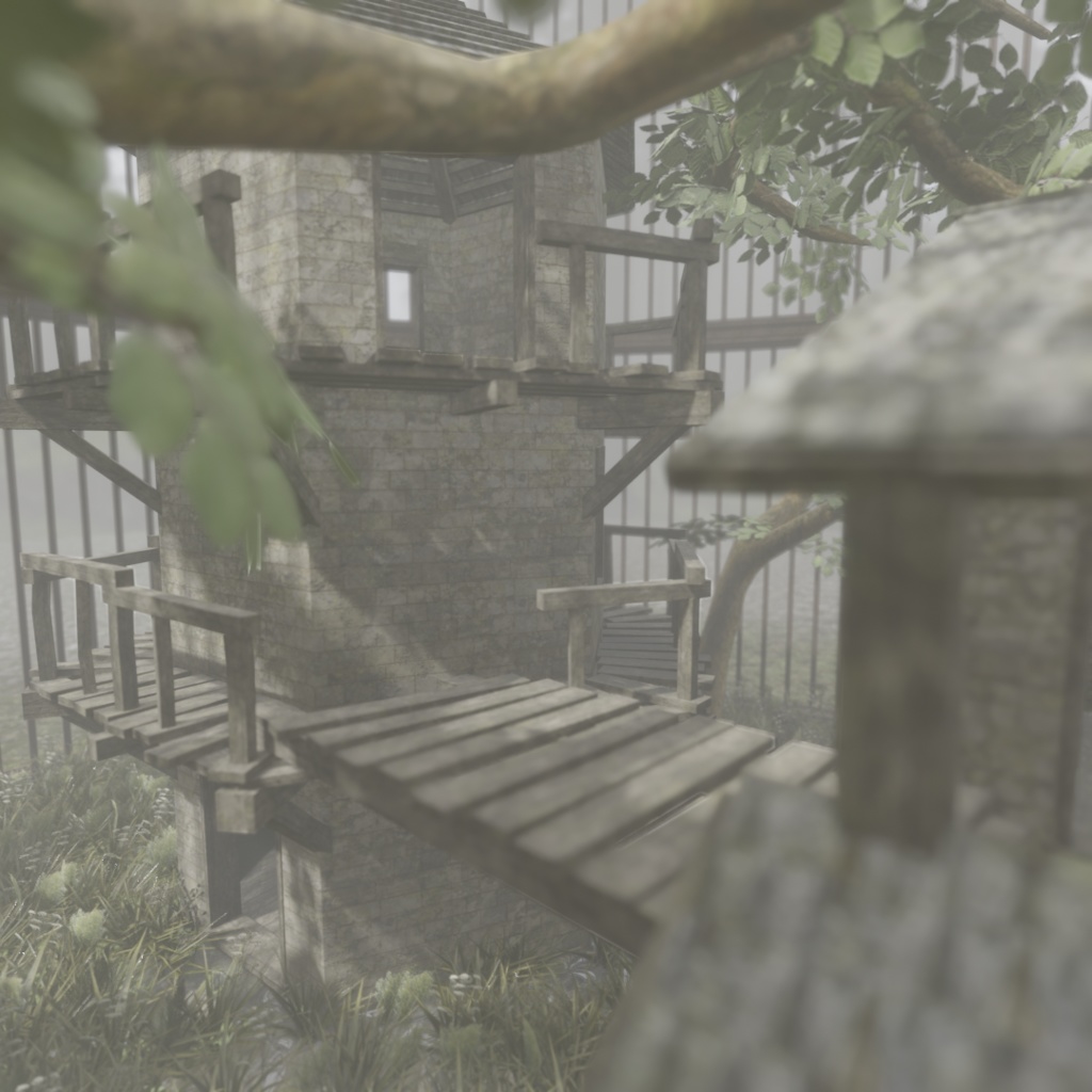 3Dモデル「箱庭4」