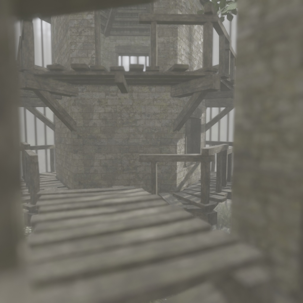 3Dモデル「箱庭4」