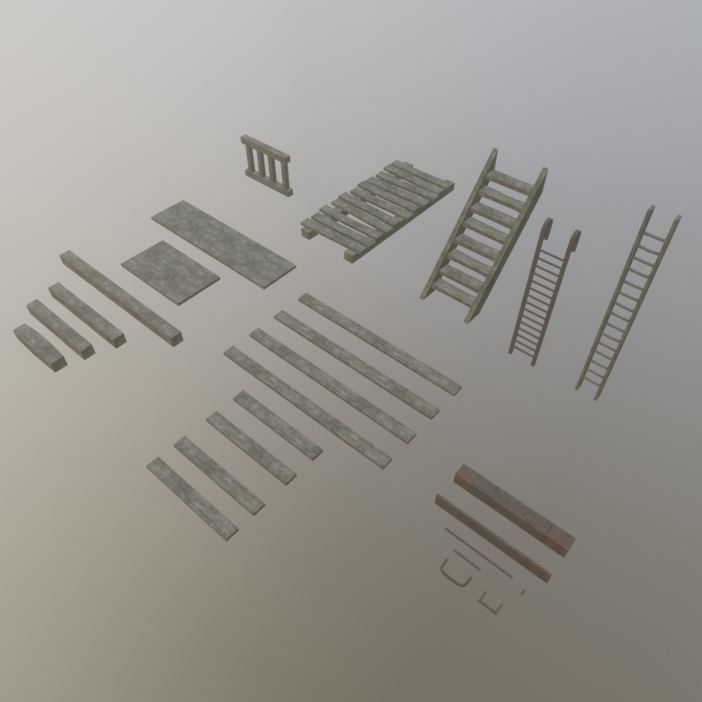 3Dモデル「箱庭4」