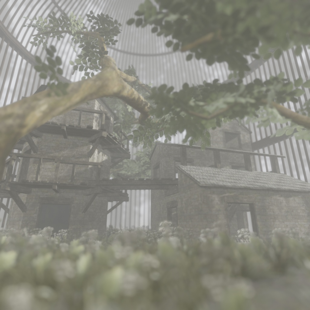 3Dモデル「箱庭4」