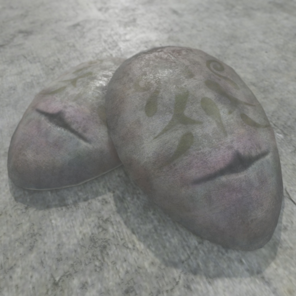 3Dモデル「仮面4」