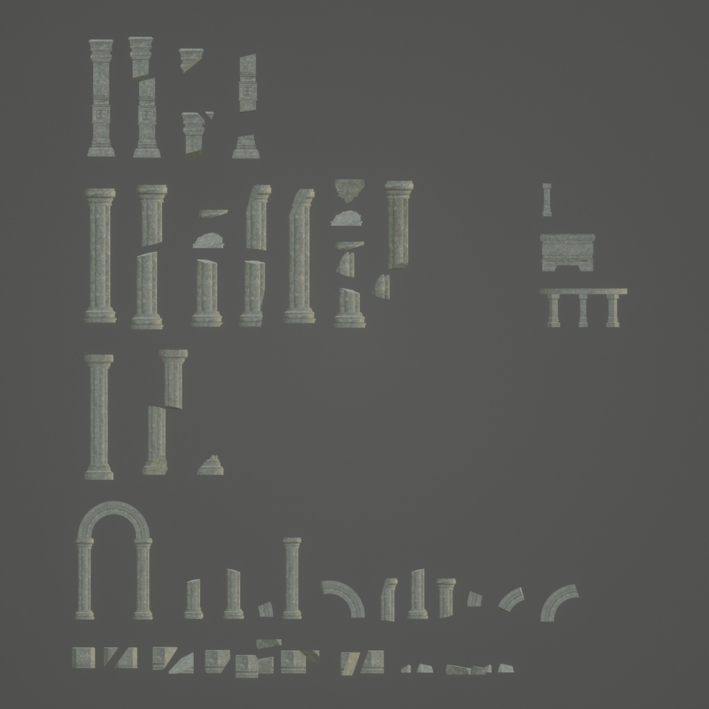 3Dモデル「箱庭6」