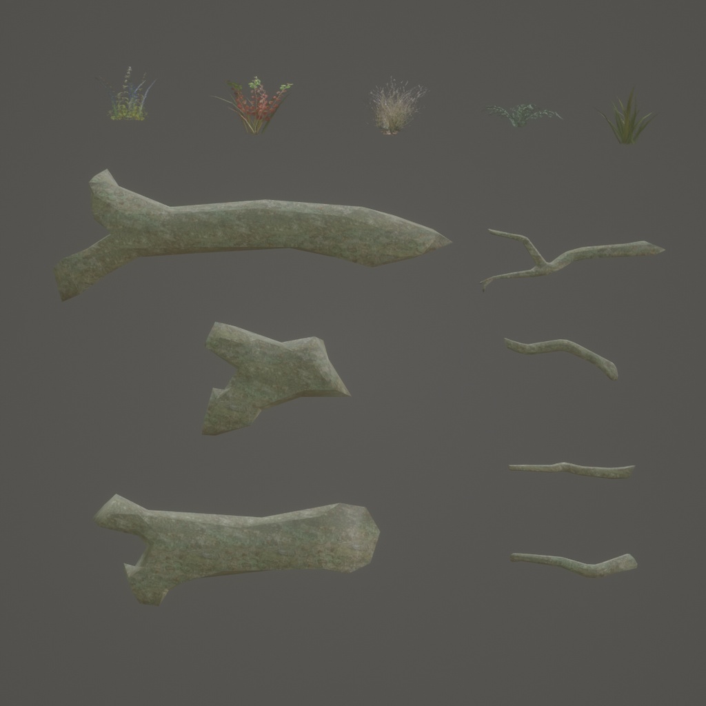 3Dモデル「箱庭6」