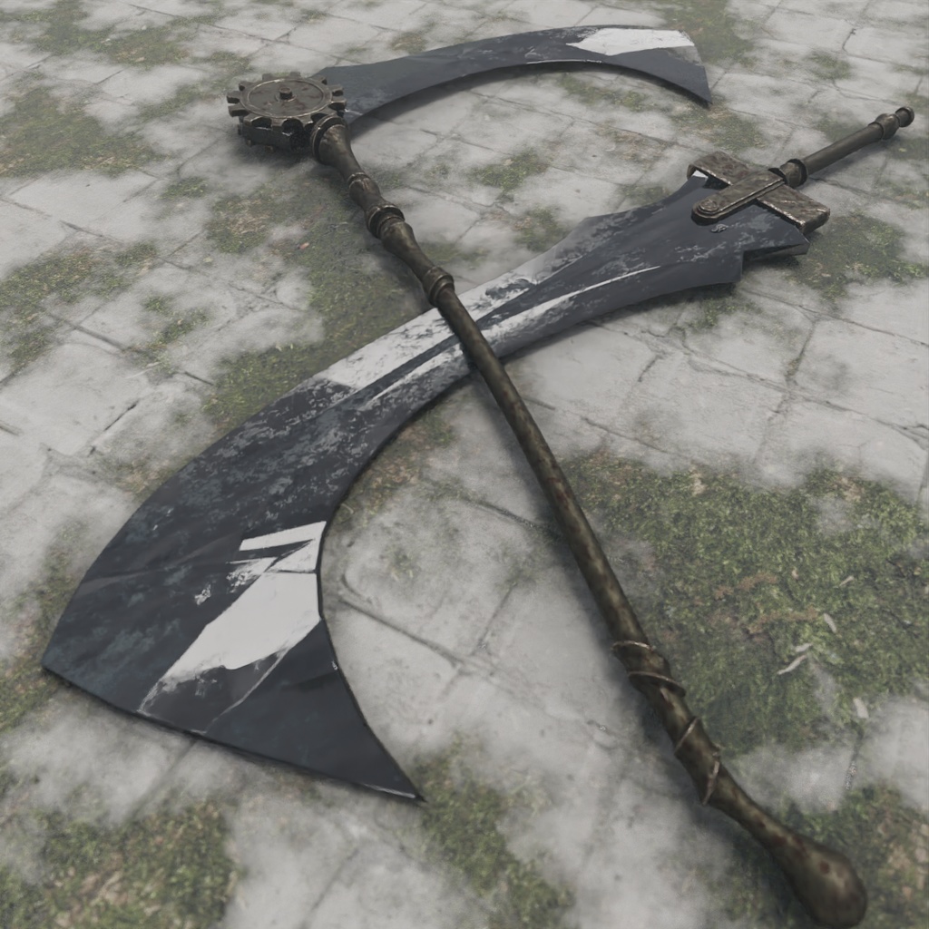 3Dモデル「廃れた世界の武器セット1」