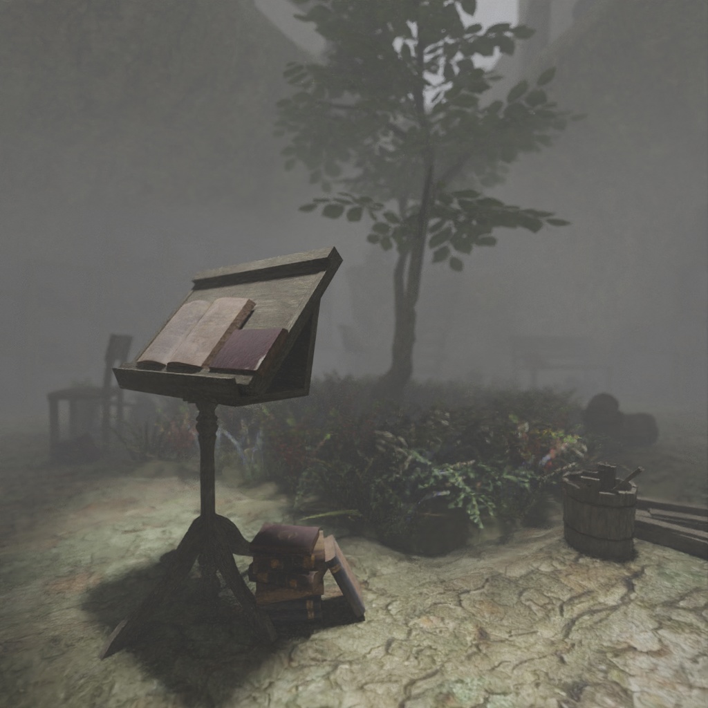 3Dモデル「箱庭7」