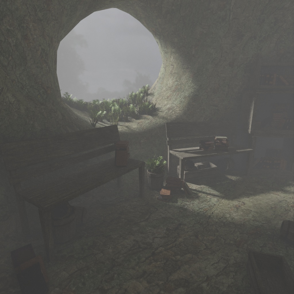 3Dモデル「箱庭7」