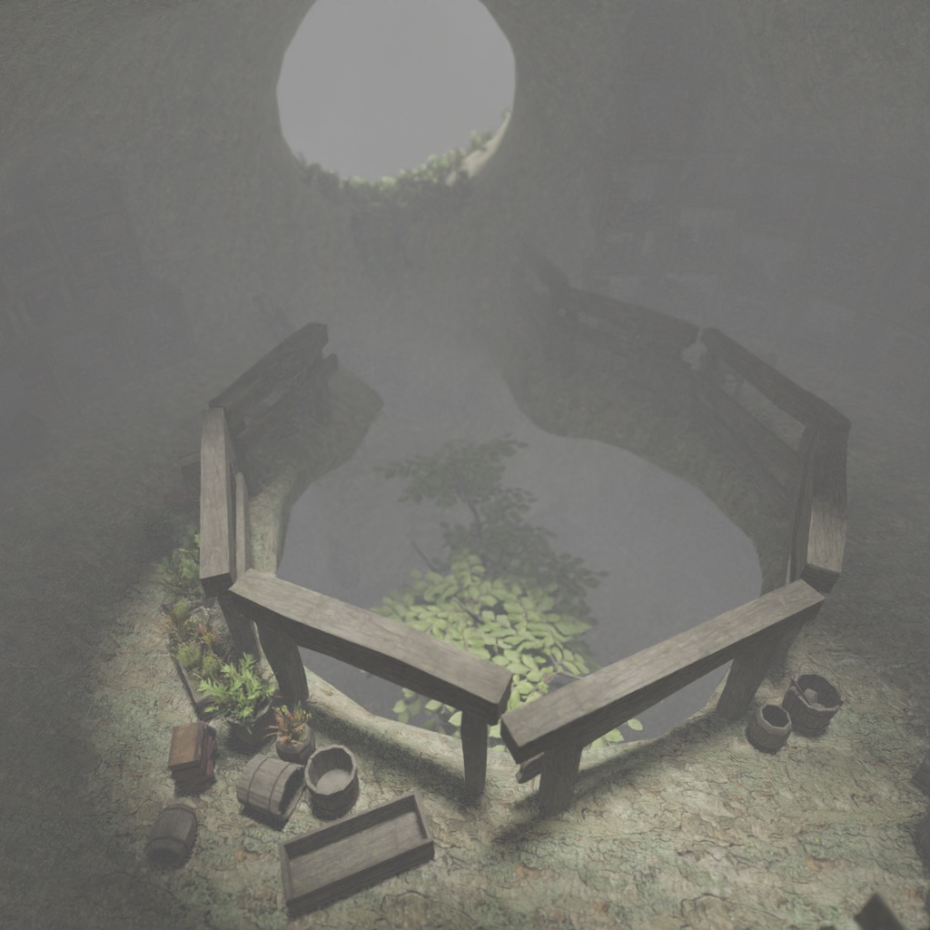 3Dモデル「箱庭7」