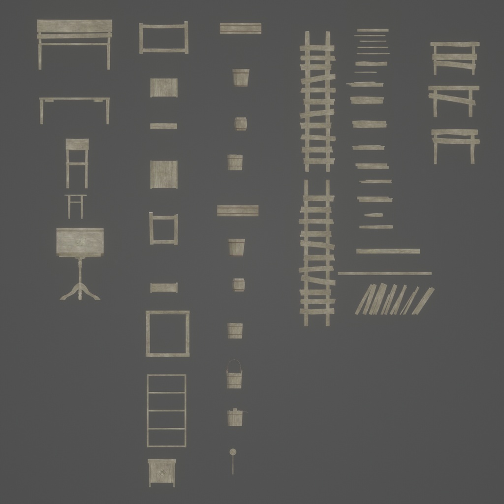 3Dモデル「箱庭7」