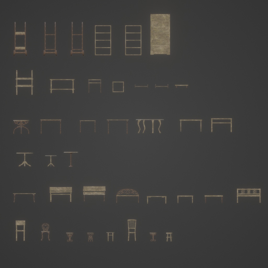 3Dモデル「箱庭8」