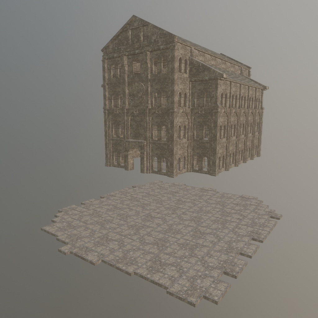 3Dモデル「箱庭8」