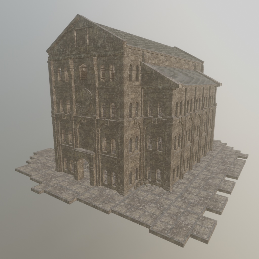 3Dモデル「箱庭8」