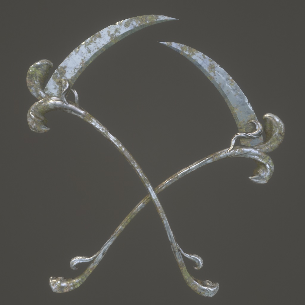 3Dモデル「大鎌11」