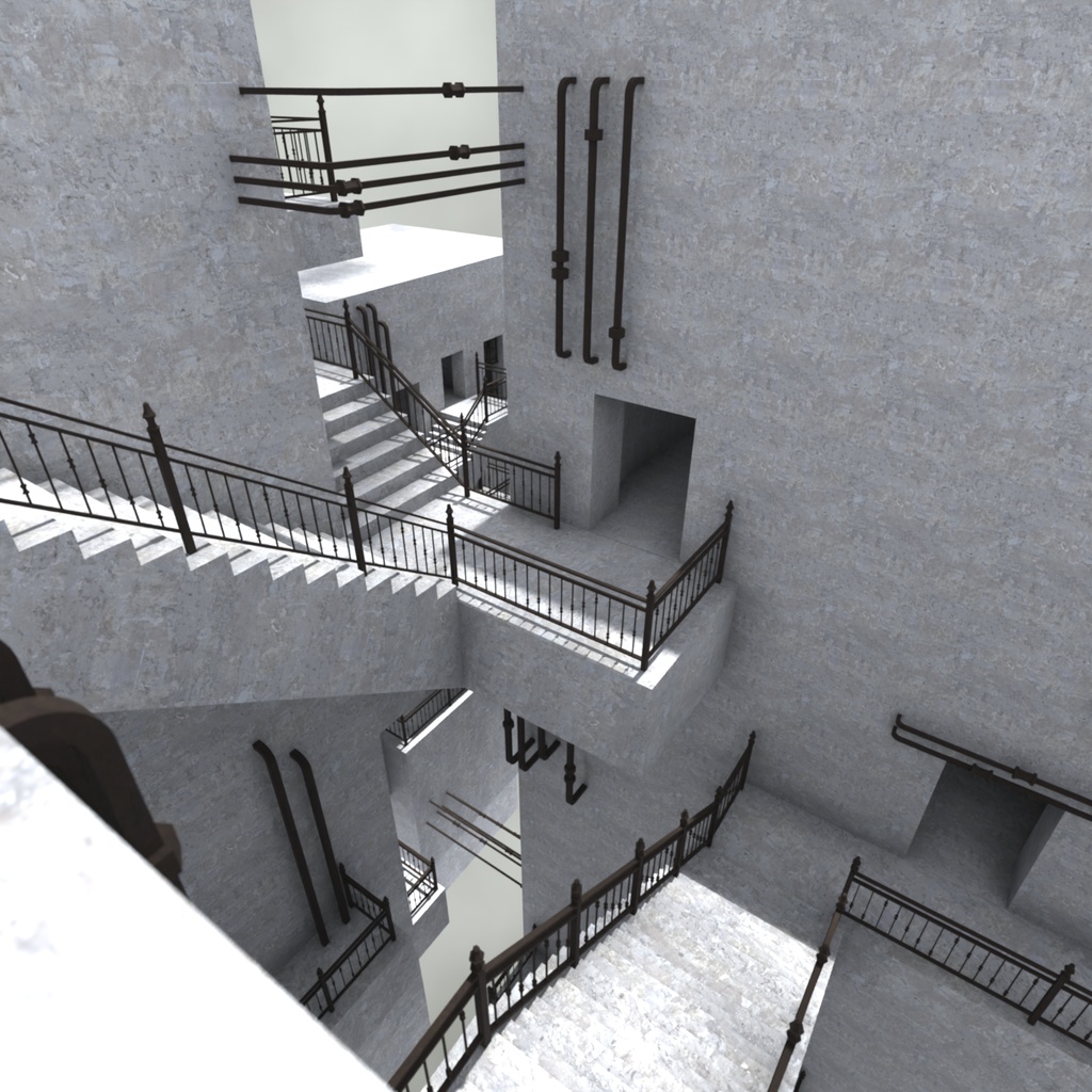 3Dモデル「箱庭10」