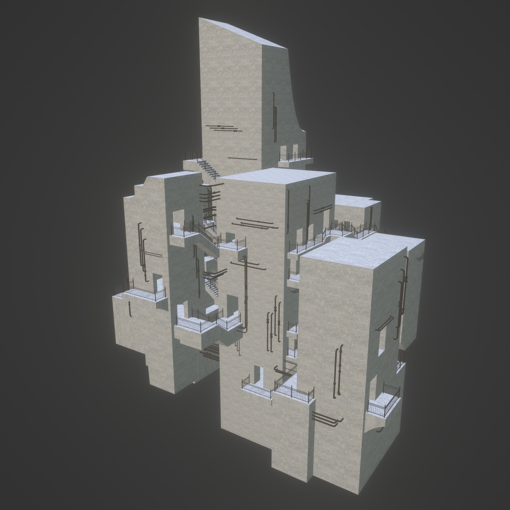 3Dモデル「箱庭10」