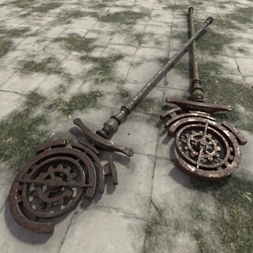 3Dモデル「杖16」