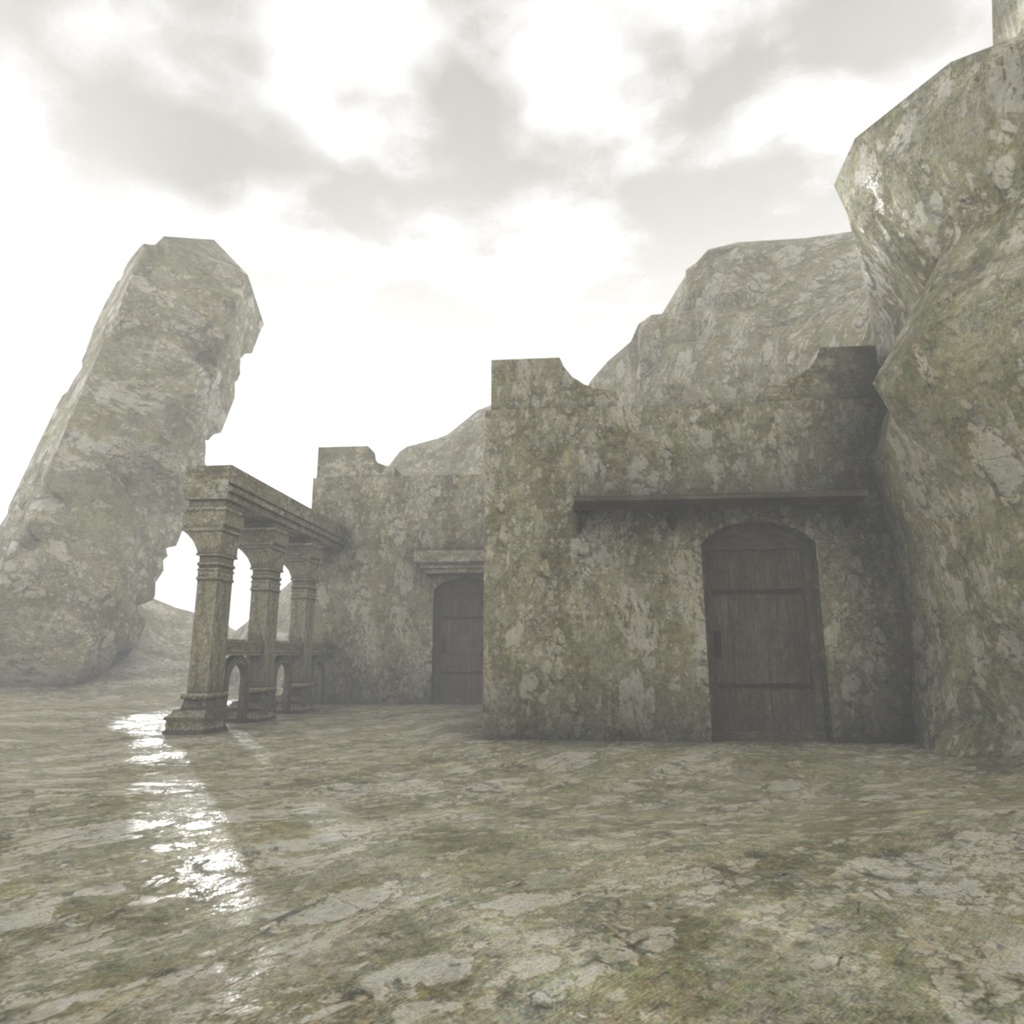 3Dモデル「箱庭11」