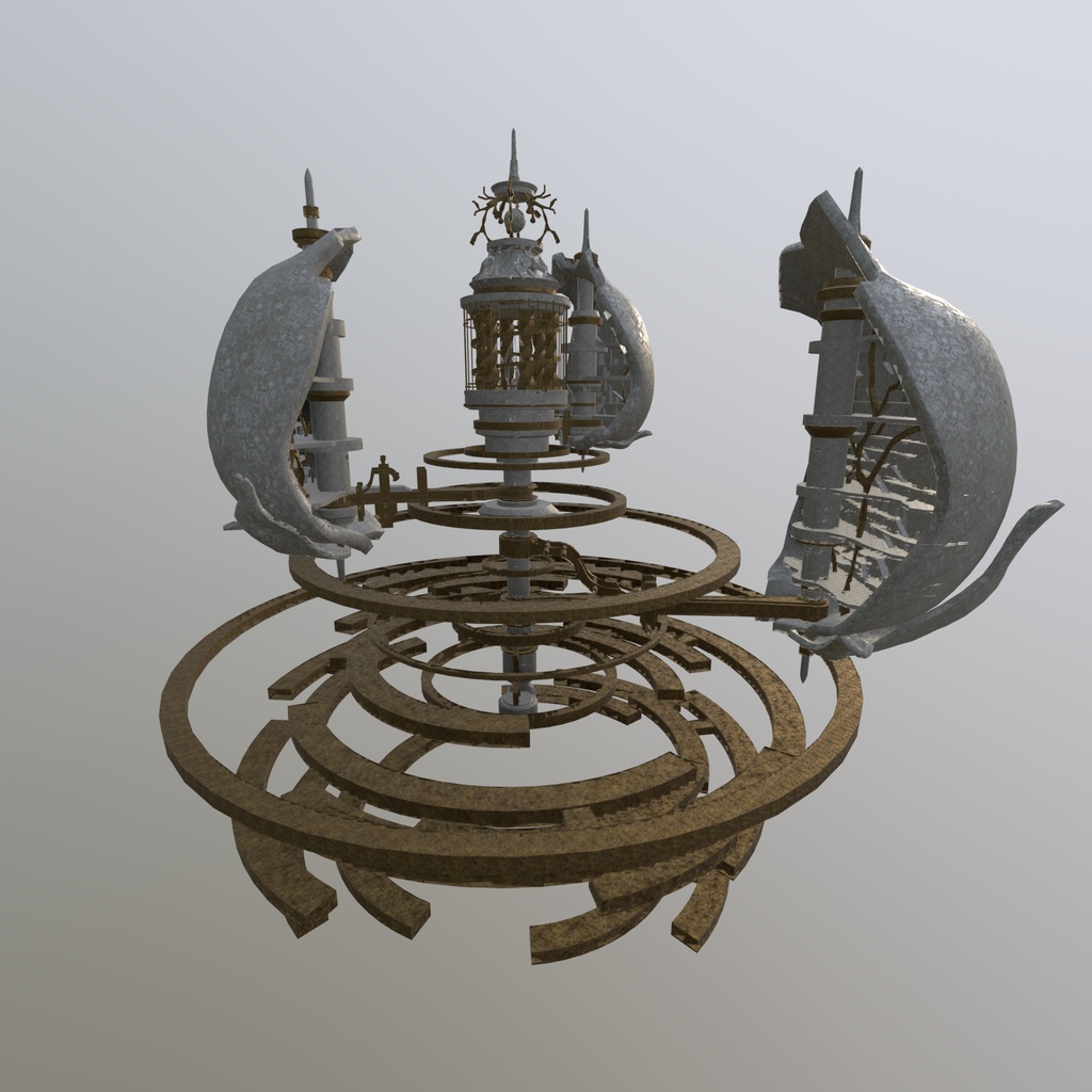 3Dモデル「箱庭12」