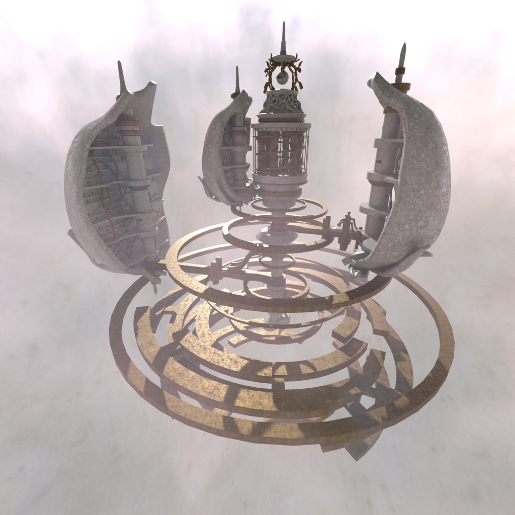 3Dモデル「箱庭12」