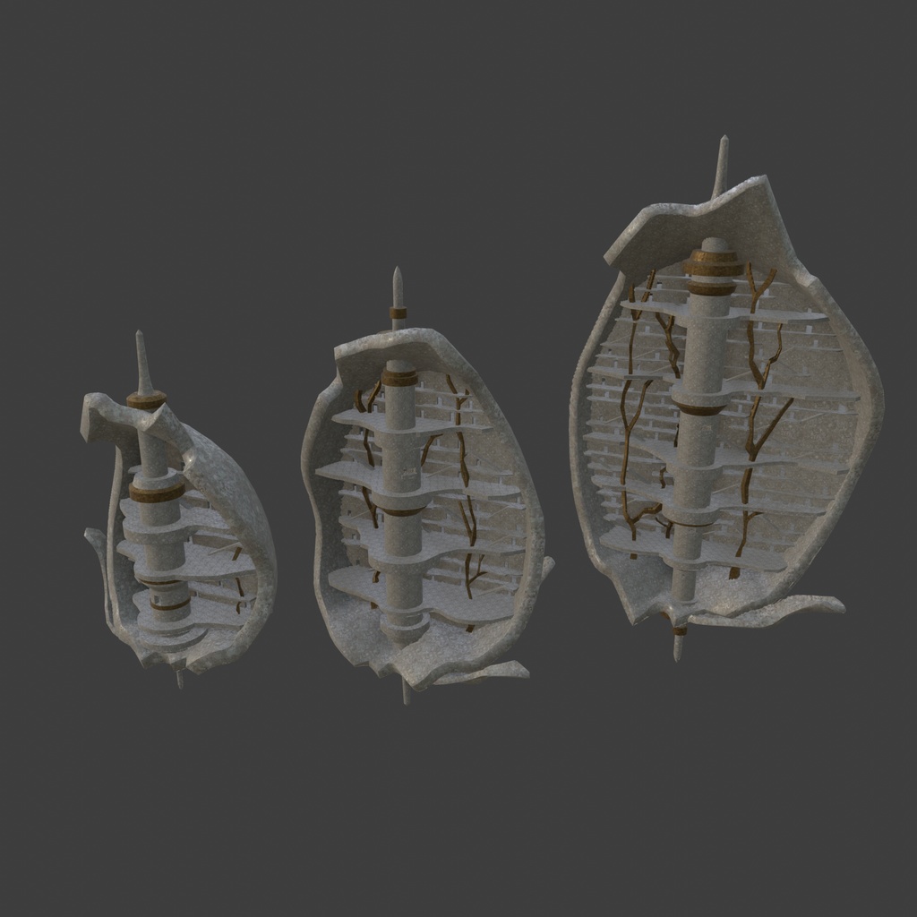 3Dモデル「箱庭12」