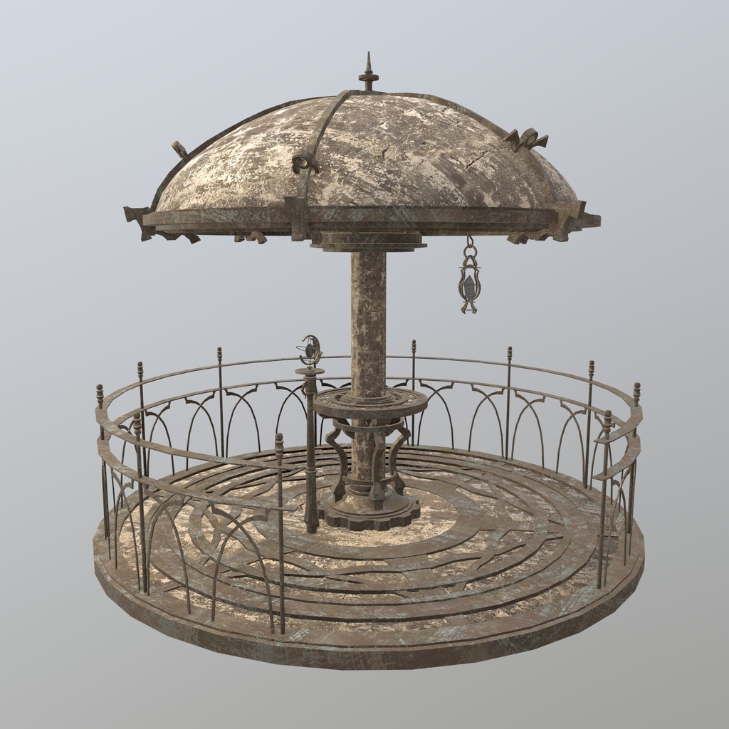 3Dモデル「廃れた世界の資材セット8」