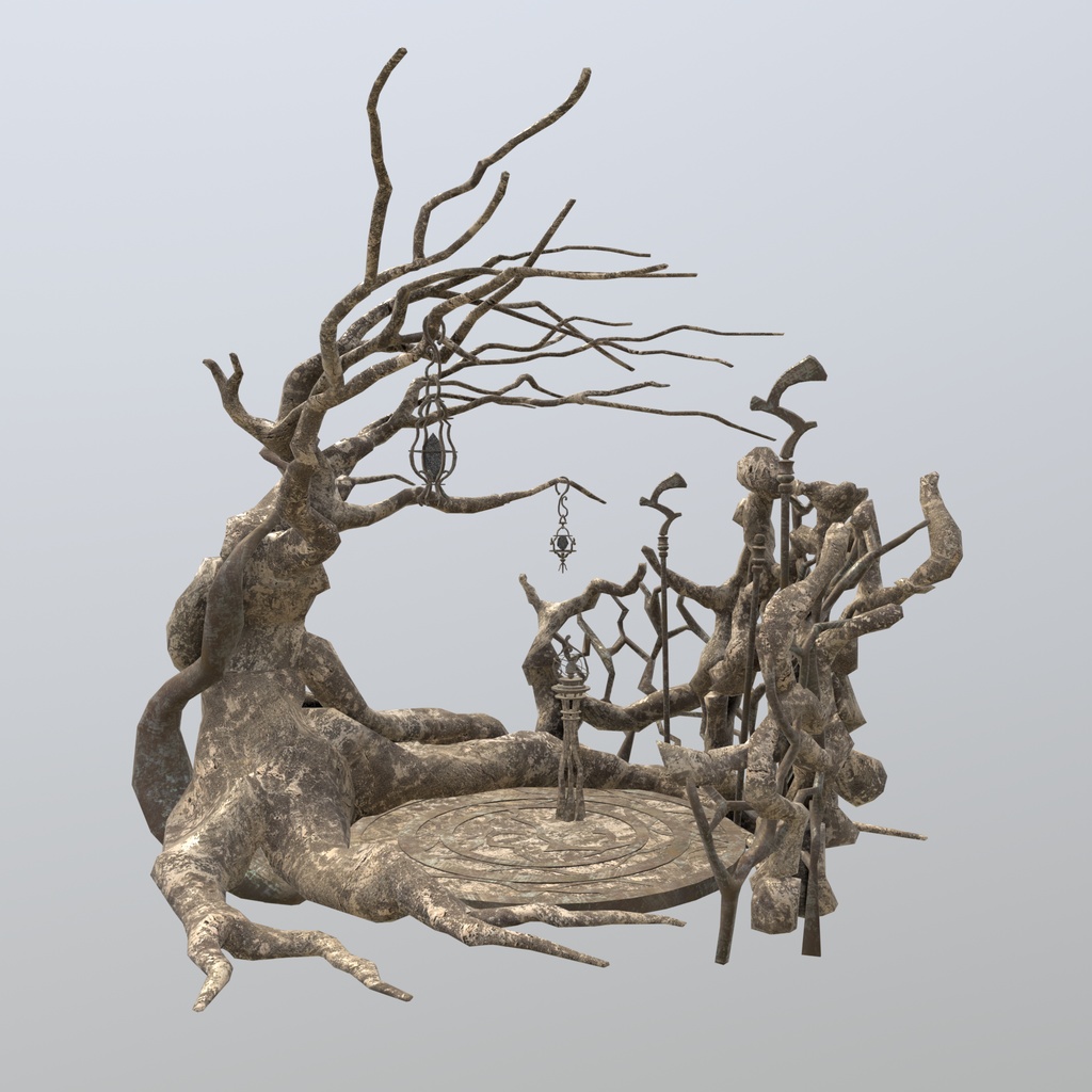 3Dモデル「廃れた世界の資材セット8」