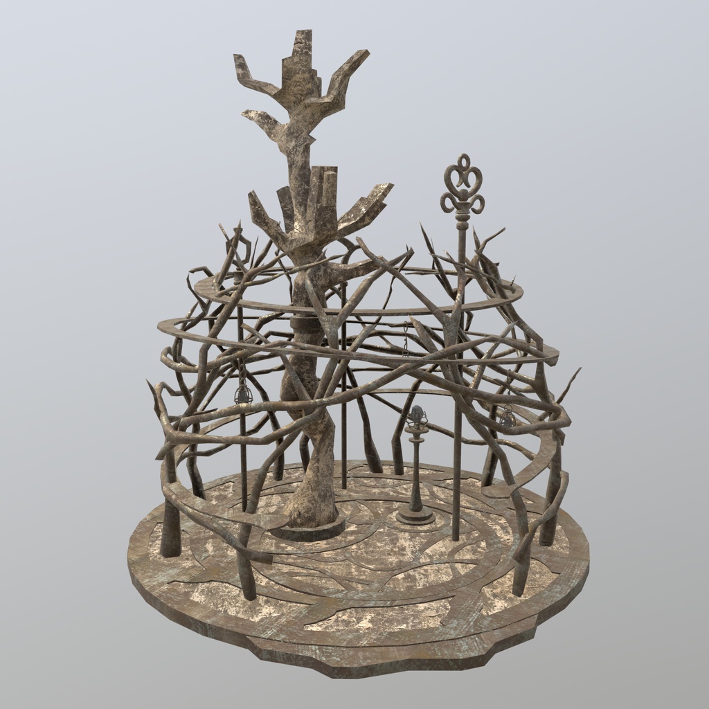 3Dモデル「廃れた世界の資材セット8」