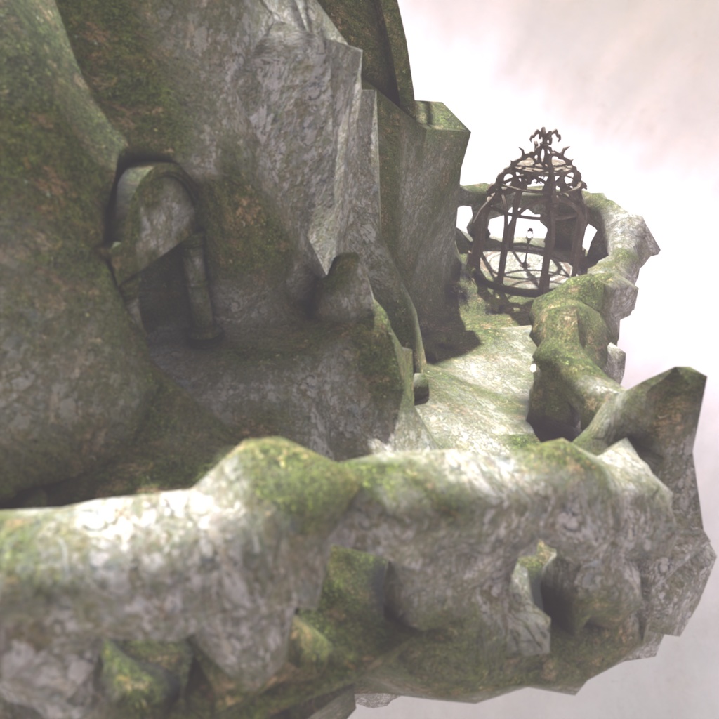 3Dモデル「箱庭13」