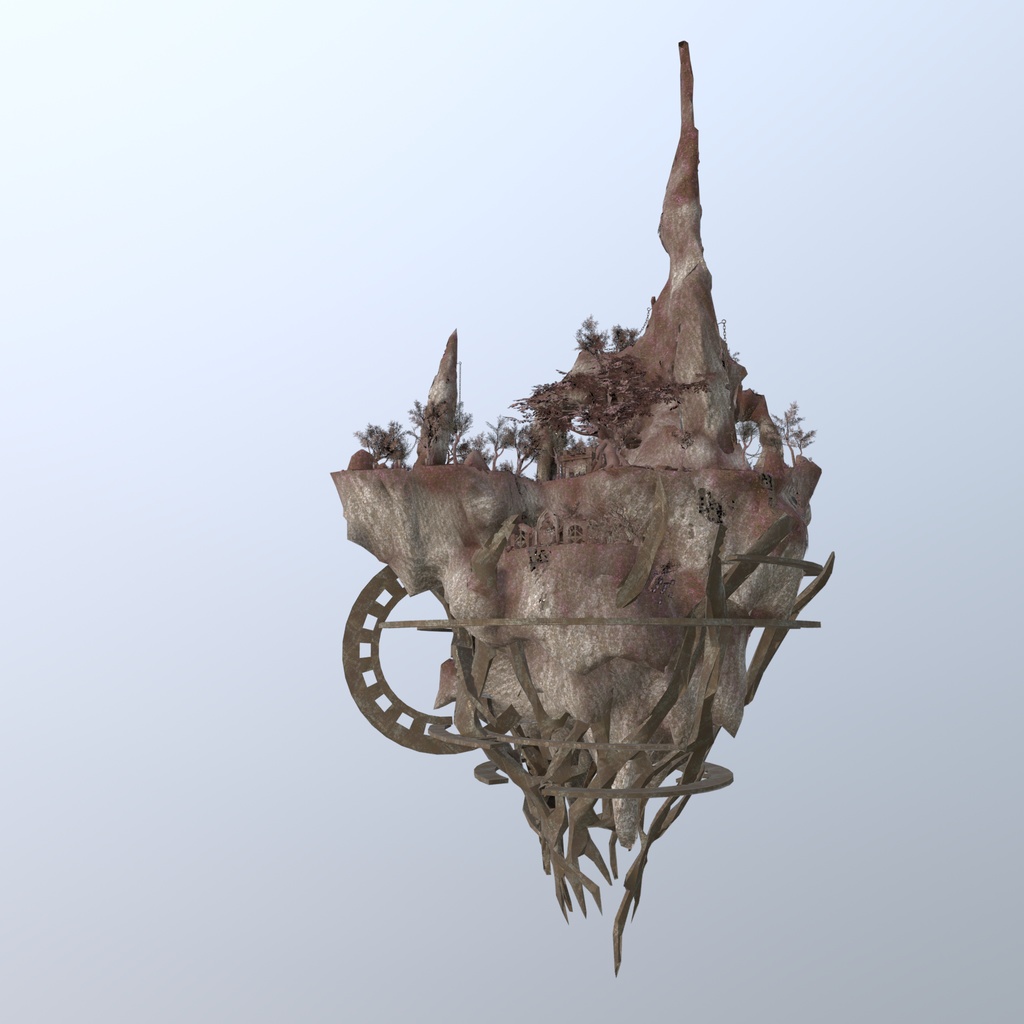 3Dモデル「箱庭14」