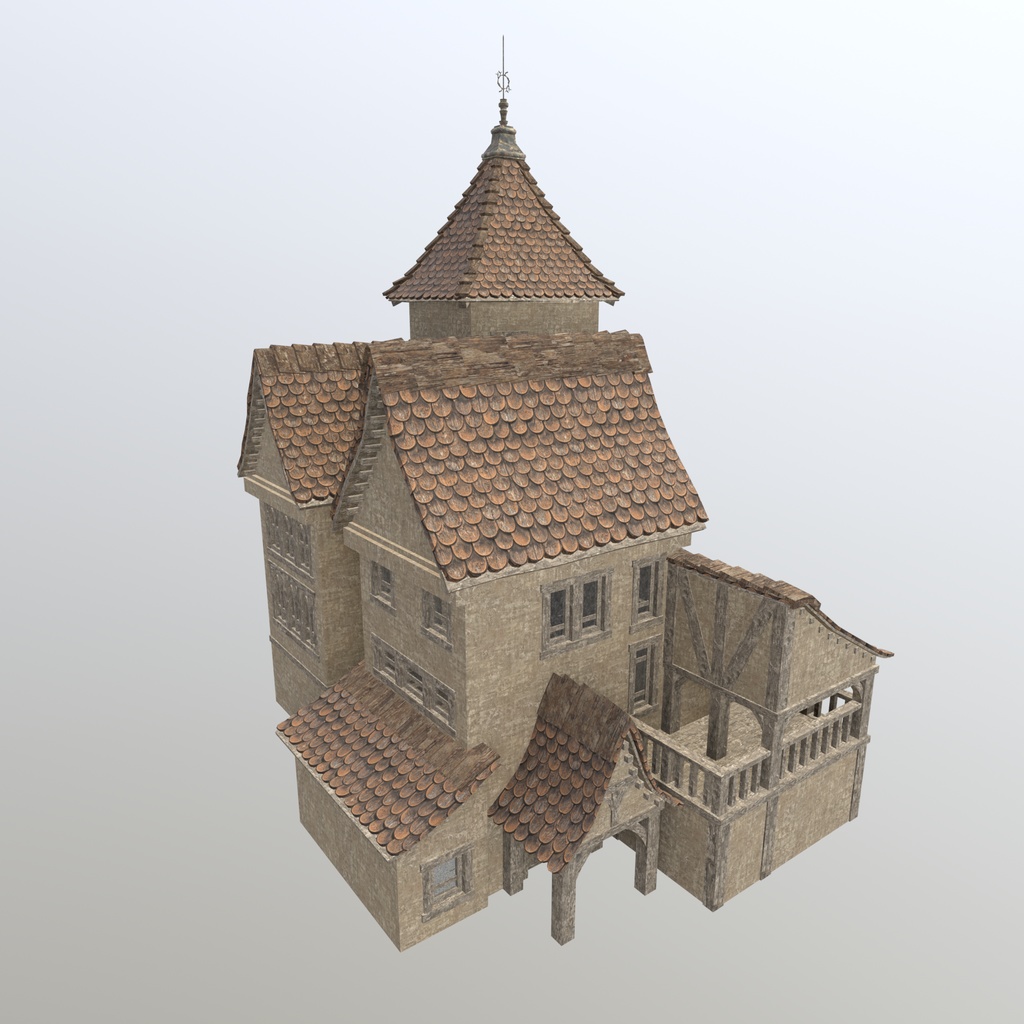 3Ｄモデル「建物0」