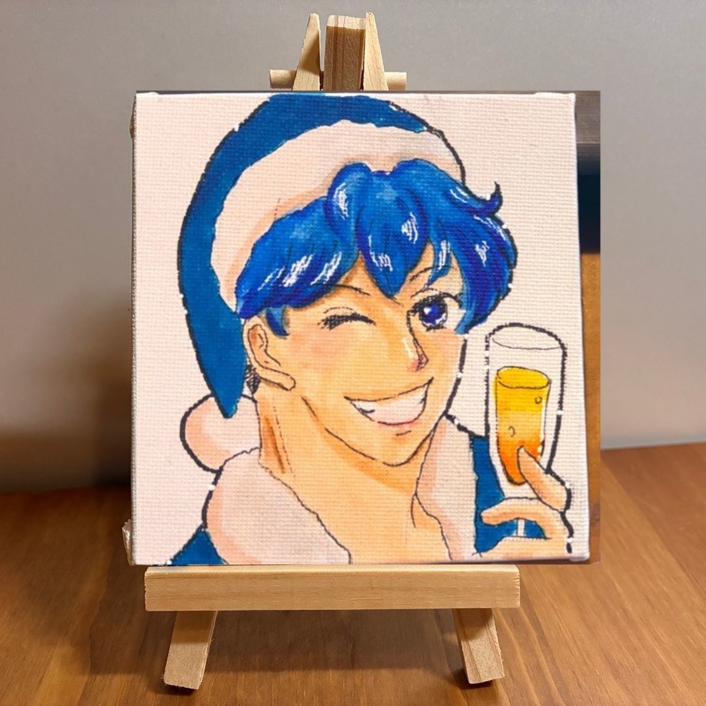 クリスマスいつメンミニキャンバス