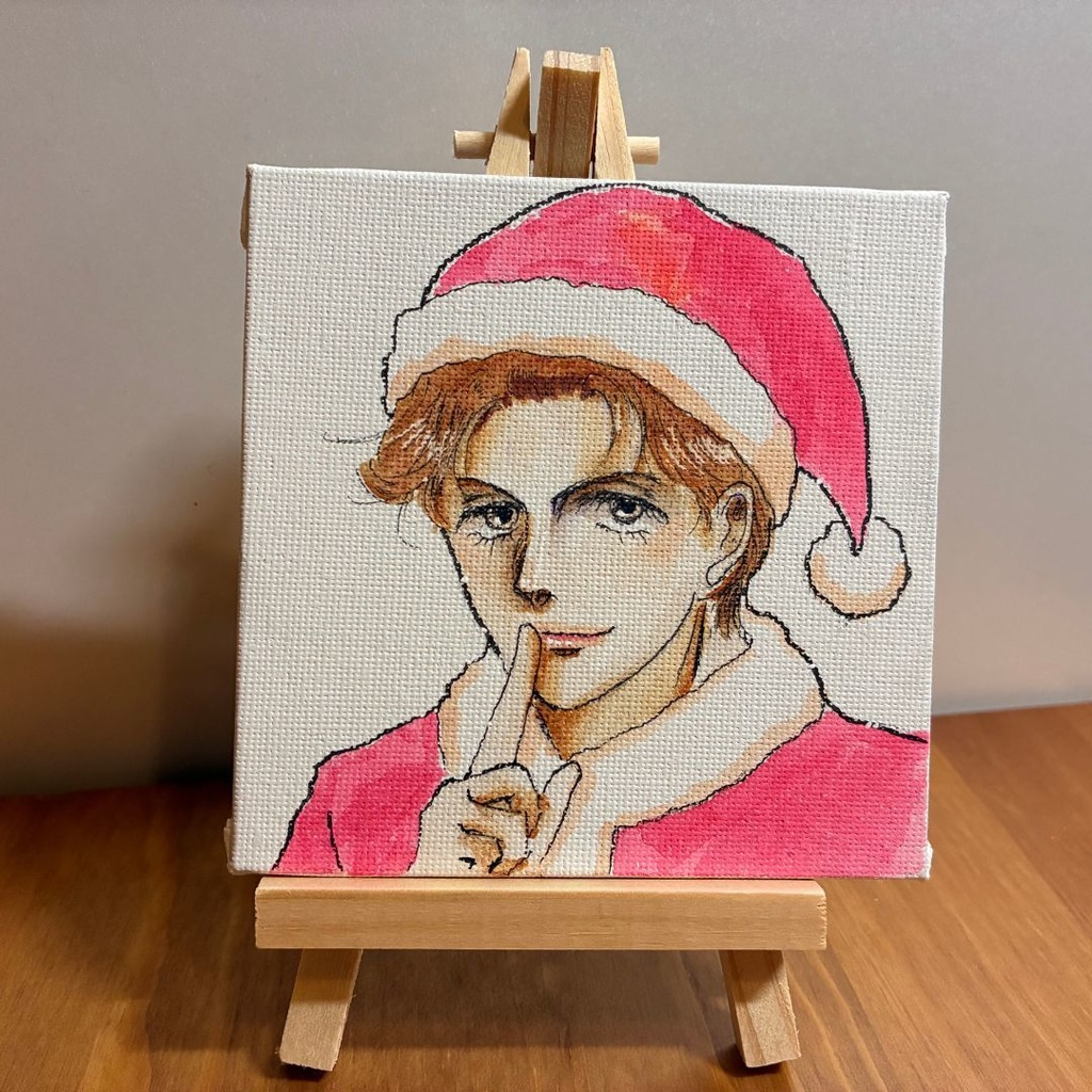 クリスマスいつメンミニキャンバス