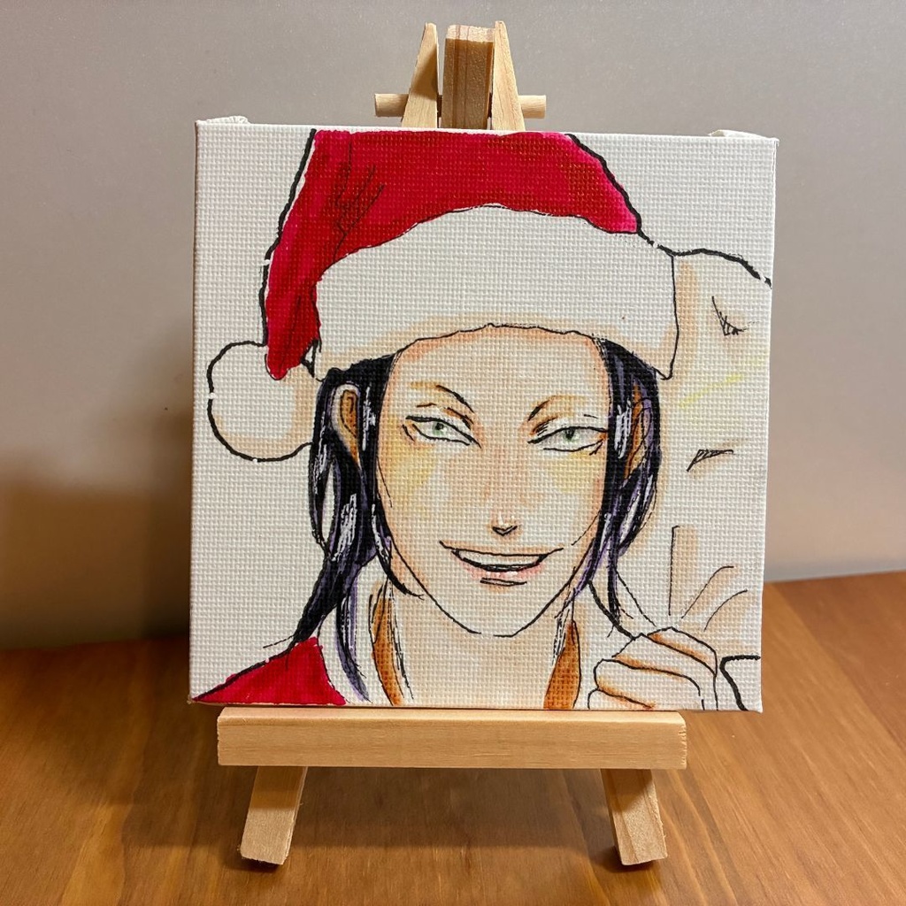 クリスマスいつメンミニキャンバス