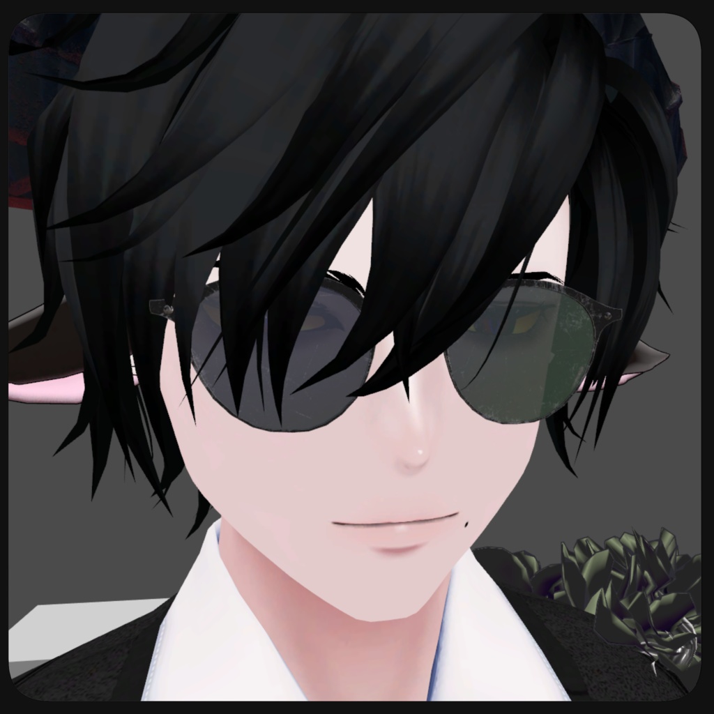 傷ついたサングラス