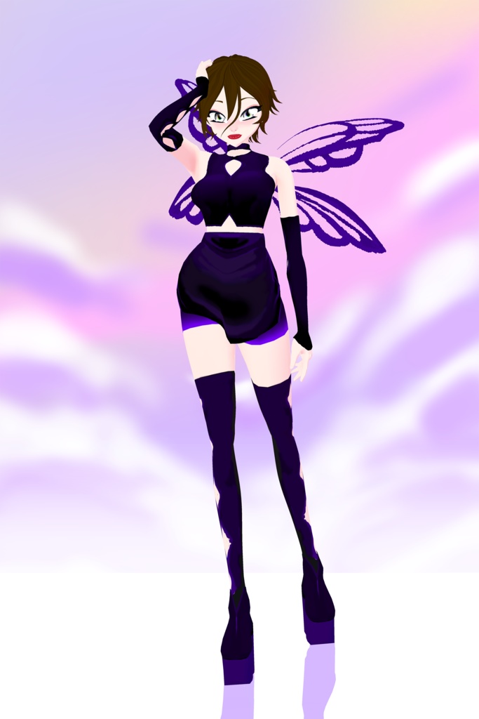 Free Little Fairy OC Avatar Base for VRoid