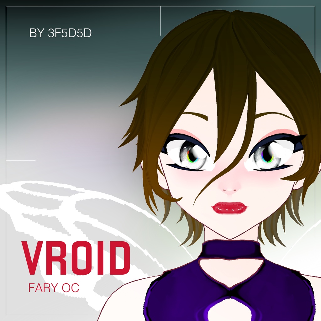 Free Little Fairy OC Avatar Base for VRoid