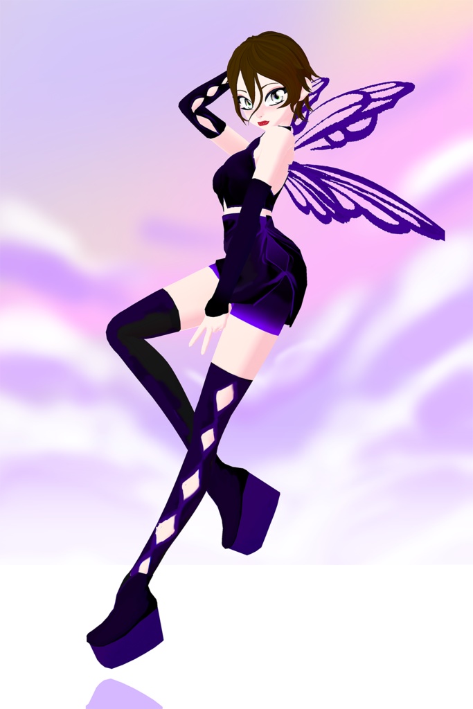 Free Little Fairy OC Avatar Base for VRoid
