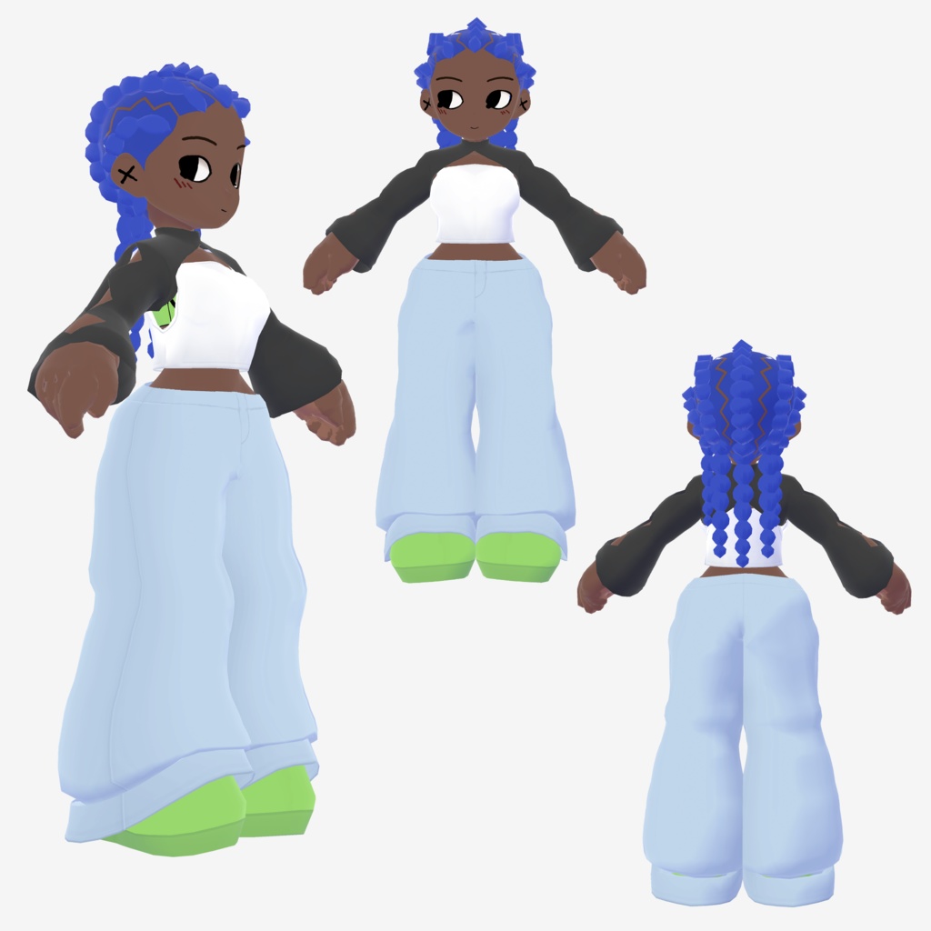 Frutiger Aero Chibi Base