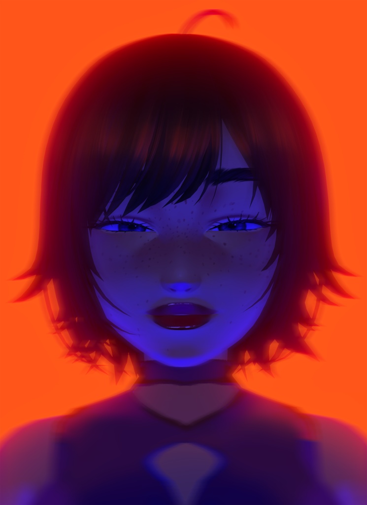 Free California Beach Girl VRoid Base