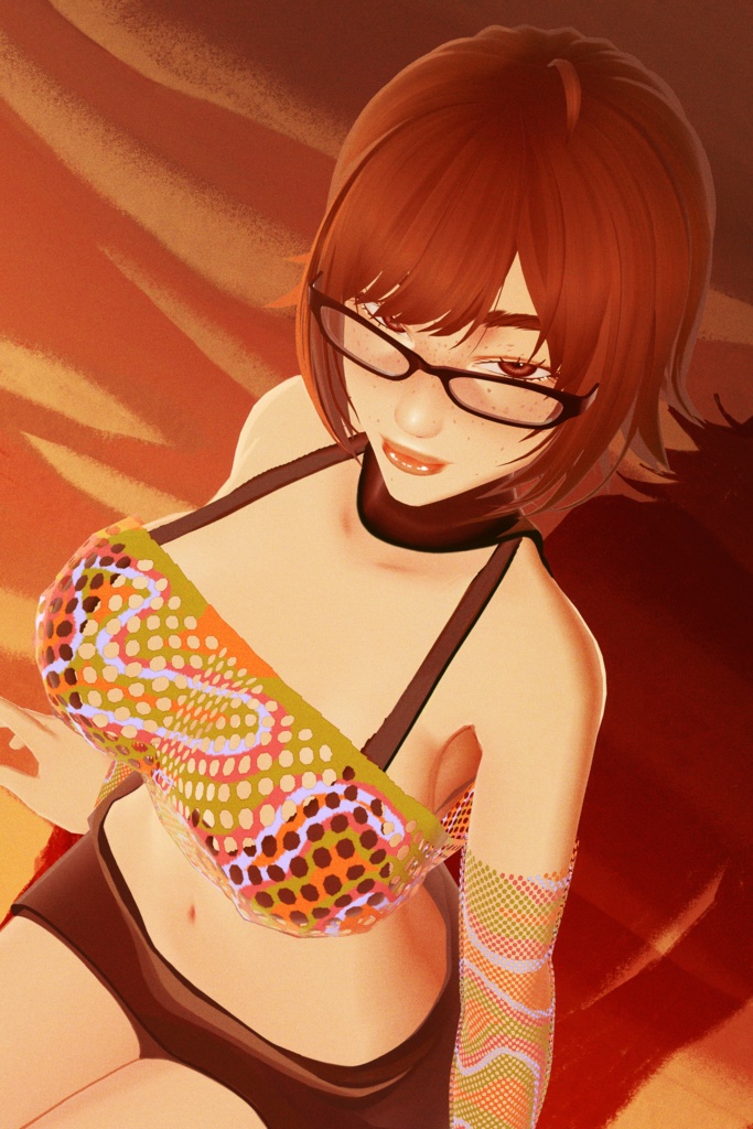 Free California Beach Girl VRoid Base