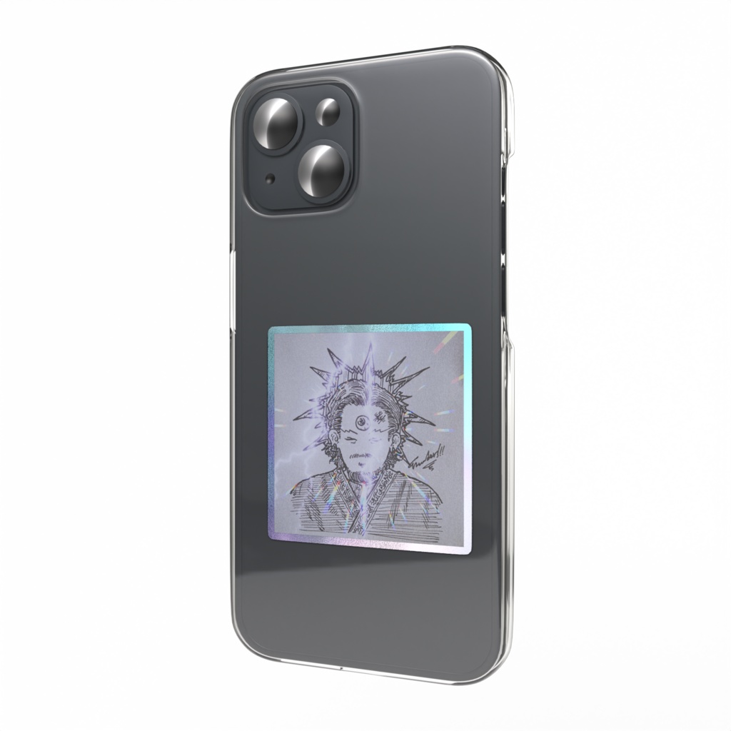 「視師吾流」オーロラステッカー