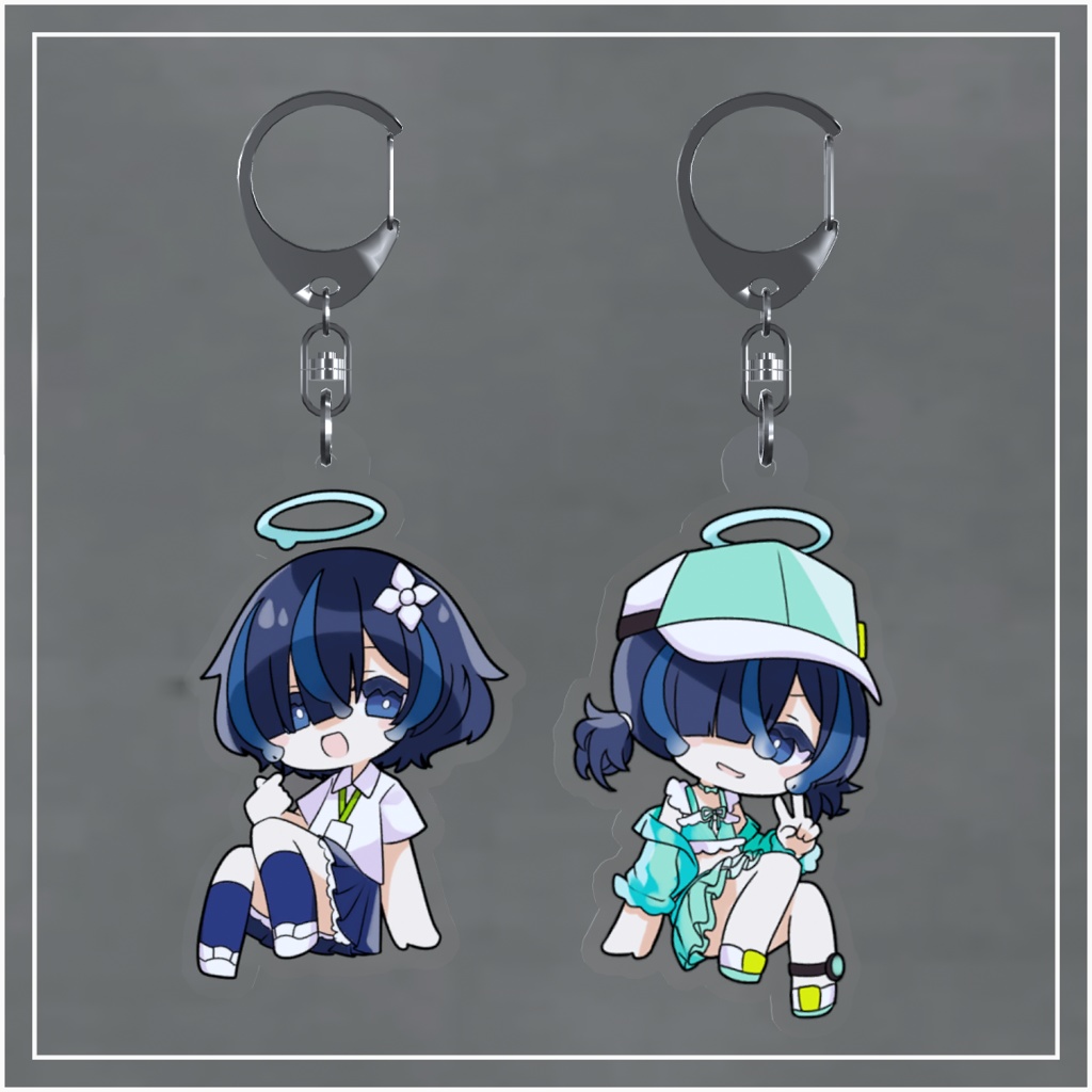 【100フォロワーthx】しずくさんアクキー(デジタルバージョン)