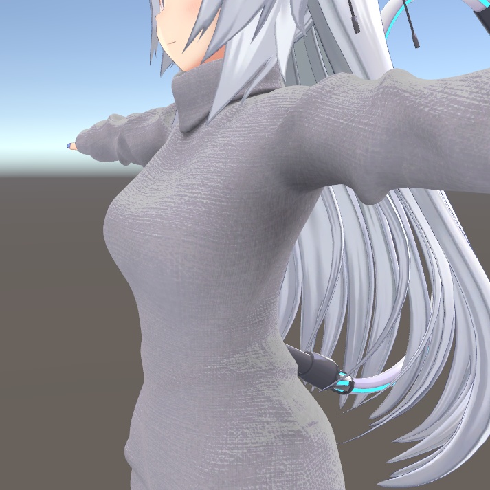 【FLASTOREアバター用】Sweater One-piece dress