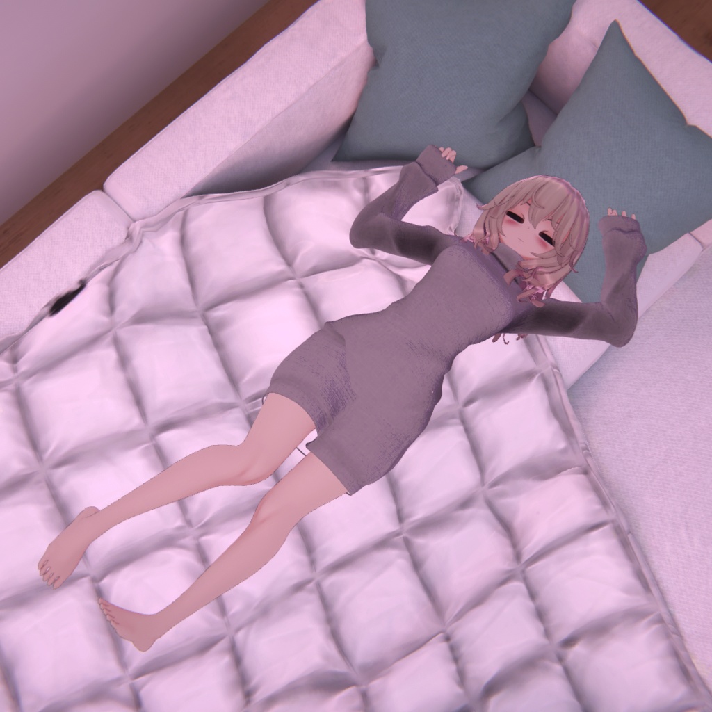 【FLASTOREアバター用】Sweater One-piece dress