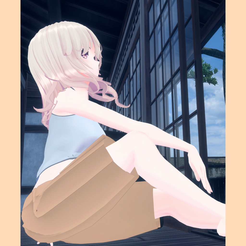 【FLASTOREアバター用】Summer Camisole