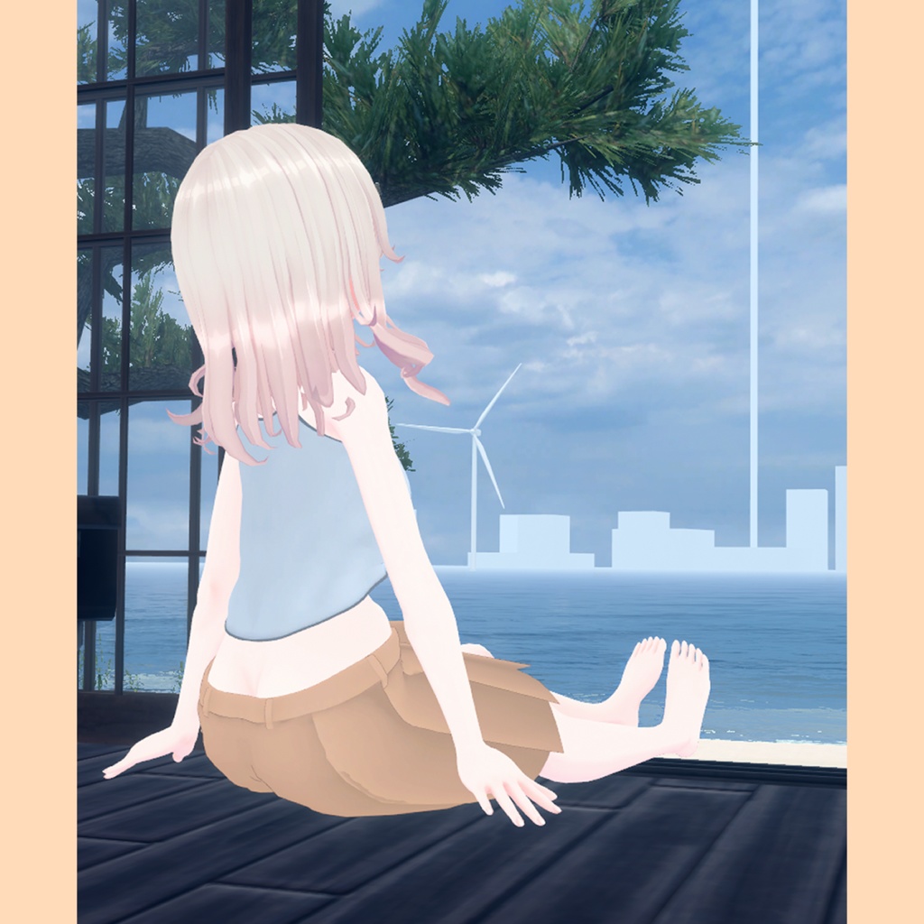 【FLASTOREアバター用】Summer Camisole