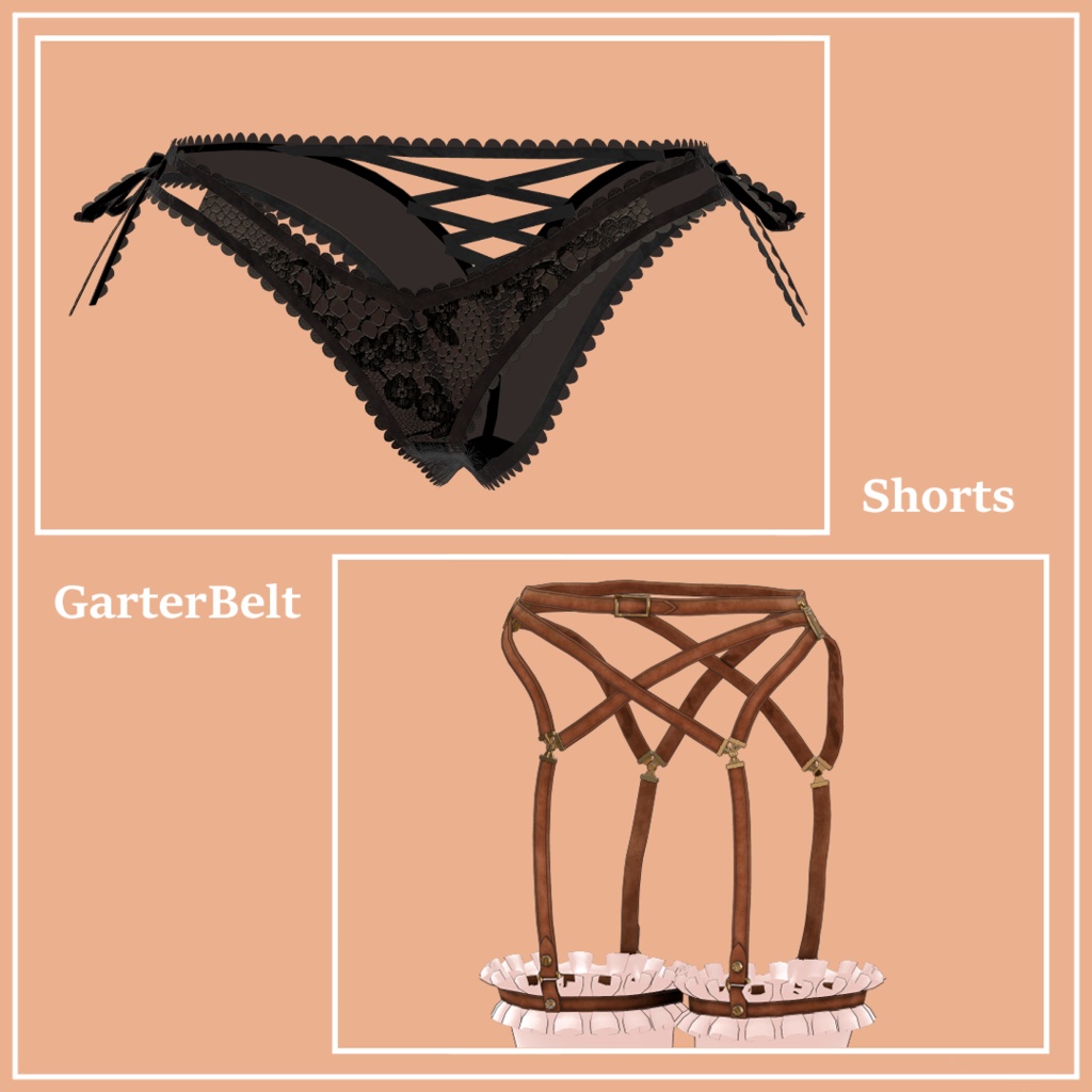 【FLASTOREアバター用】Steam Punk Maid Mini