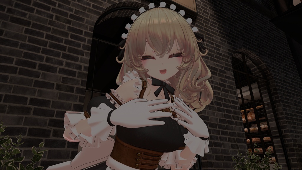 【FLASTOREアバター用】Steam Punk Maid Mini