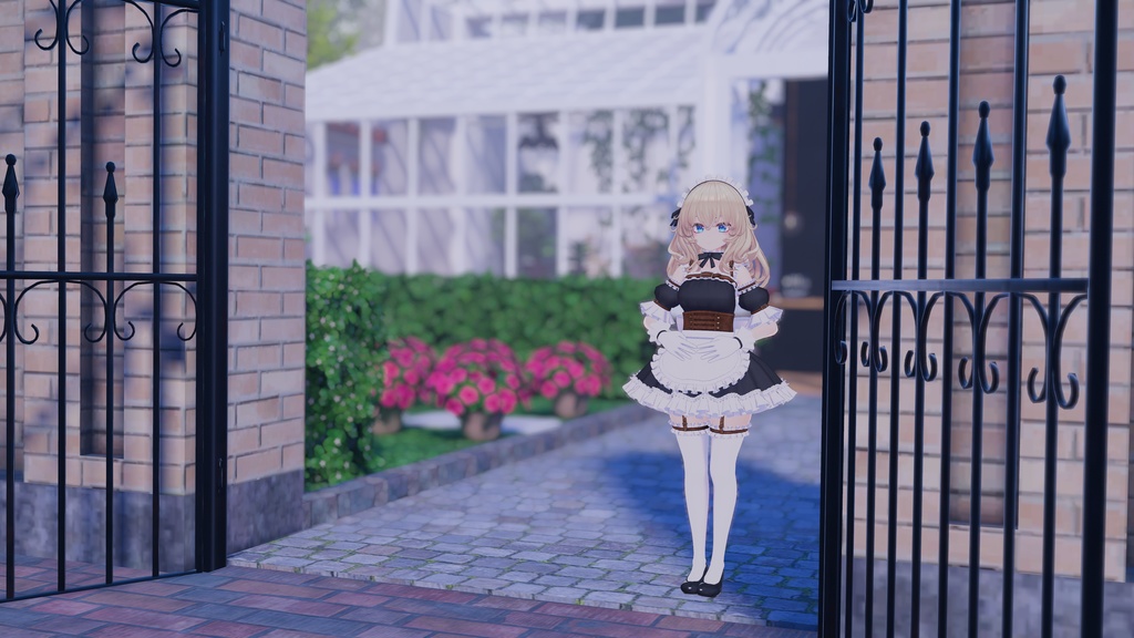 【FLASTOREアバター用】Steam Punk Maid Mini