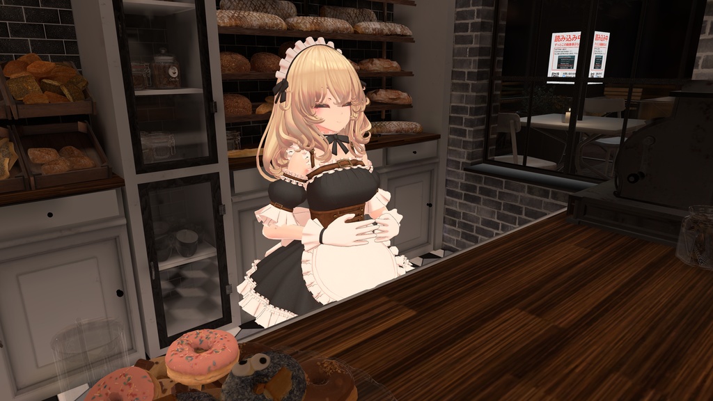 【FLASTOREアバター用】Steam Punk Maid Mini